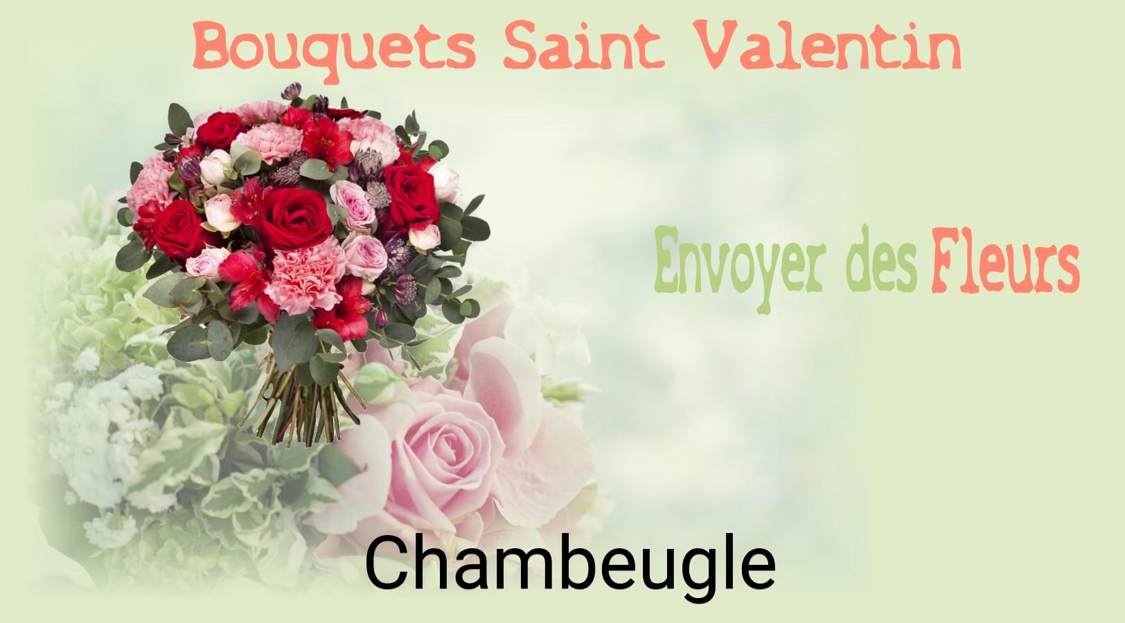 Roses de Saint-Valentin livrées à Chambeugle